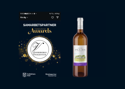 Alvarinho till huvudrätten på Trollhättan Business Awards